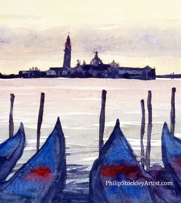 Venice – looking towards the Church of San Giorgio Maggiore