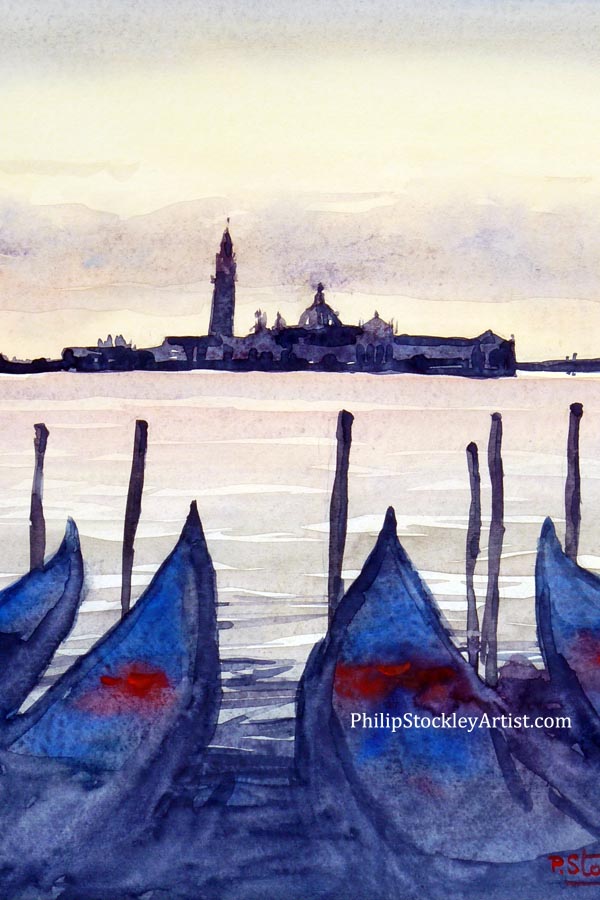 Venice – looking towards the Church of San Giorgio Maggiore