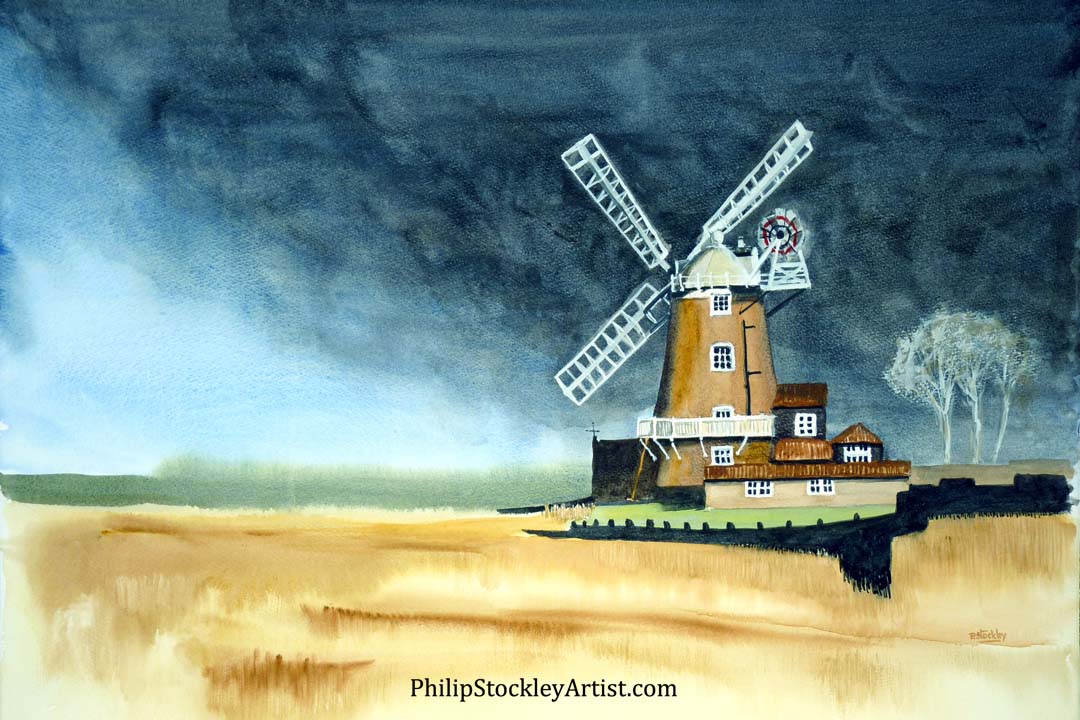 Cley Windmill, Norfolk - Before the Storm
